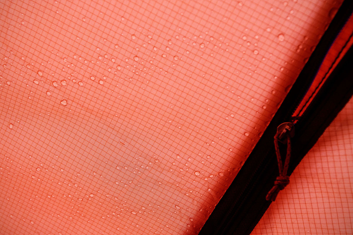 Condensation on the MSR Remote tent