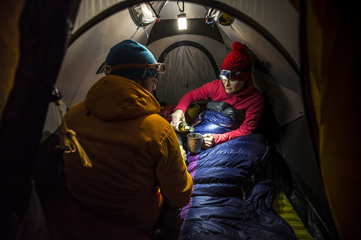 A photo of The North Face Mountain 25 interior space